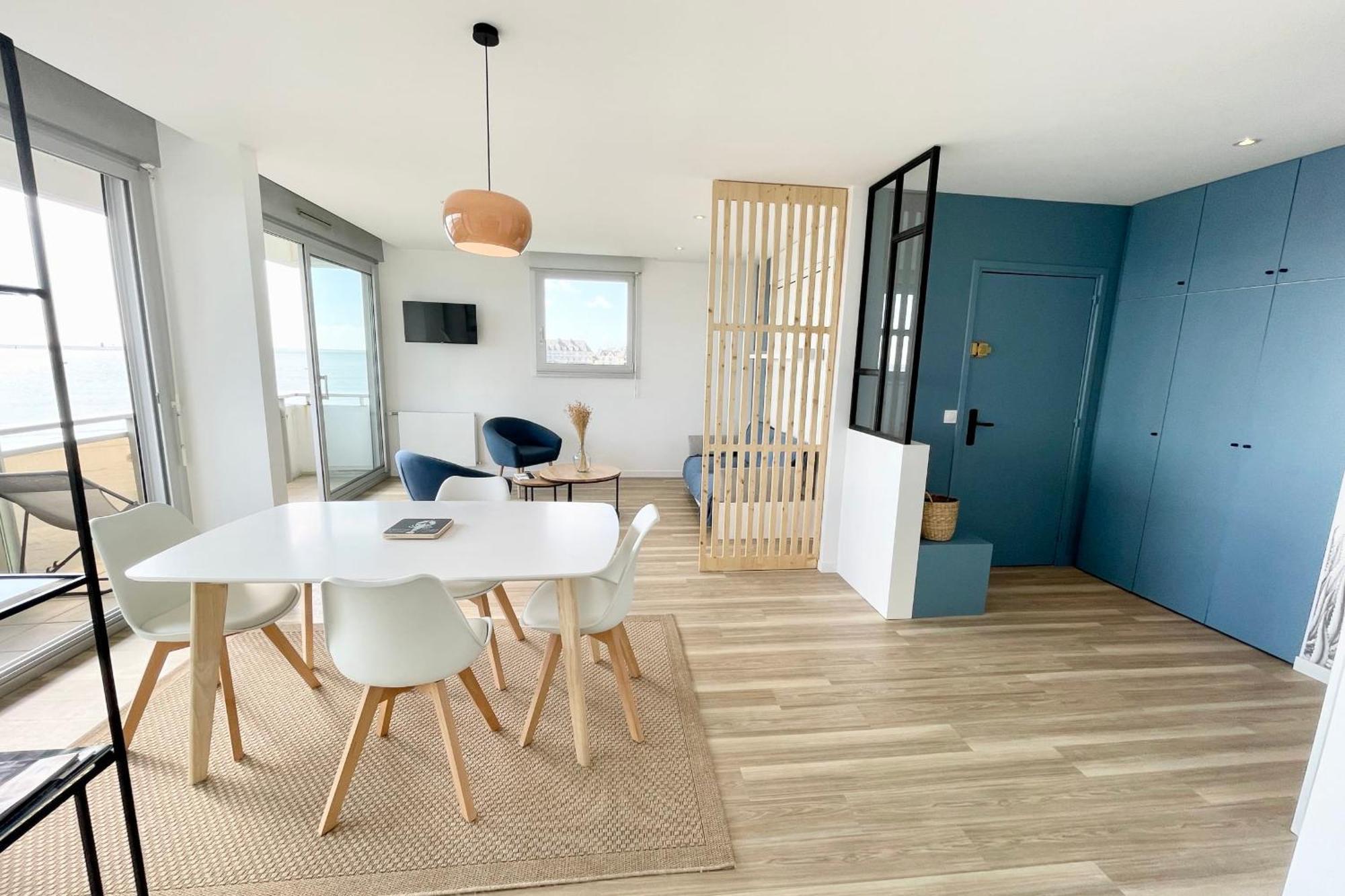 LOVELY! T1 darchitecte de standing Vue mer 360 Larmor-Plage Extérieur photo